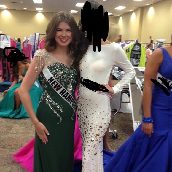 Custom pageant/ prom dress - Picture 2 of 3
